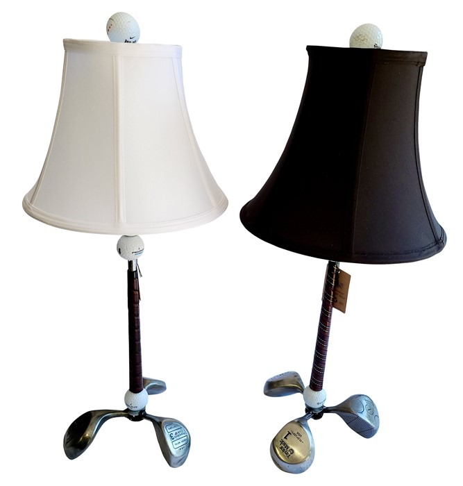 Golf Grip Shaft Table Lamp